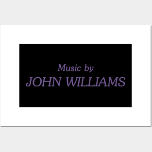 Music by John Williams Posters and Art